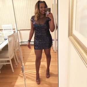Mini Sequin Dress